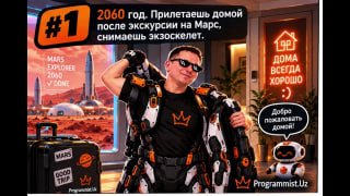 The year 2060. You arrive home after a trip to Mars, take off your exoskeleton, instruct the bathtub to fill up, and teleport to the bedroom...