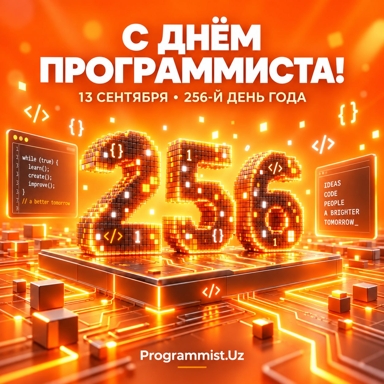 🧑‍💻 С Днём программиста!